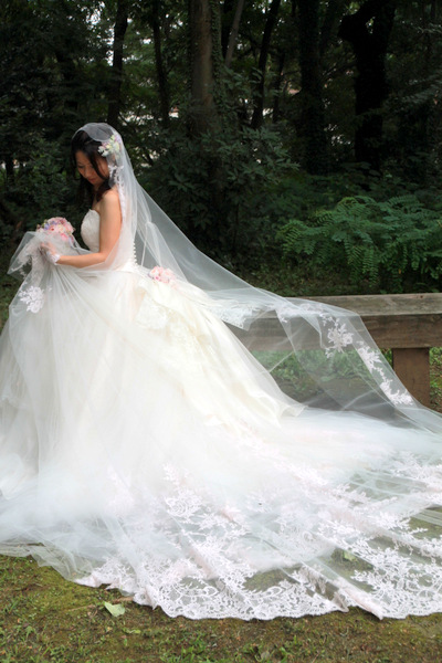 ルヴェソンベール駒場での結婚式、ウェディングドレス