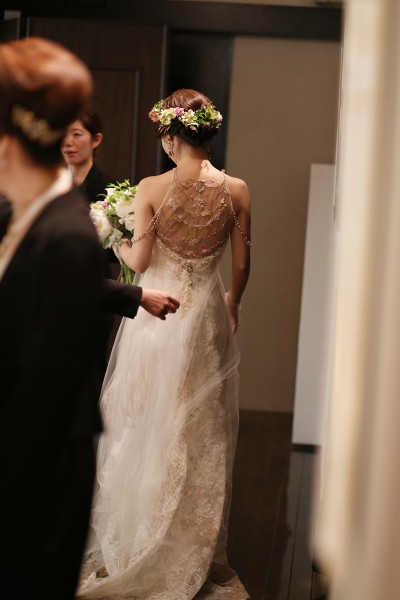 ロアラブッシュでの結婚式でのドレス