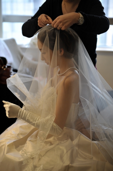 ホテルグランドハイアット東京での結婚式、ウェディングドレス